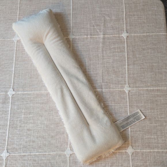 Cream Fuzzy Warmies Microwaveable Pad - Picture 4 of 4